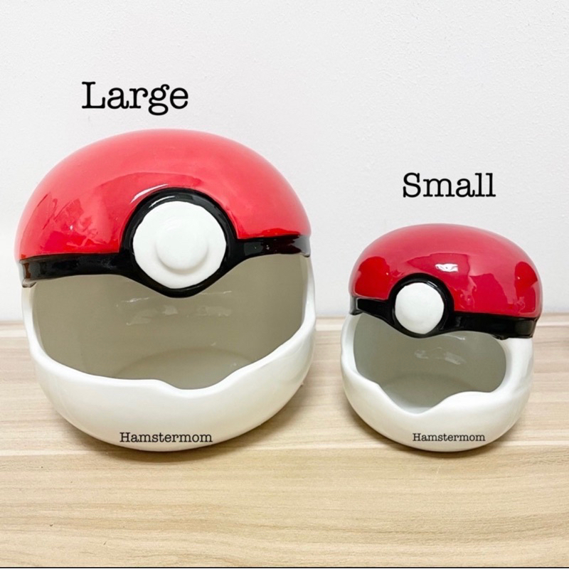 🇸🇬Local Stock🇸🇬 Pokeball Ceramic Hideout House for Hamster and