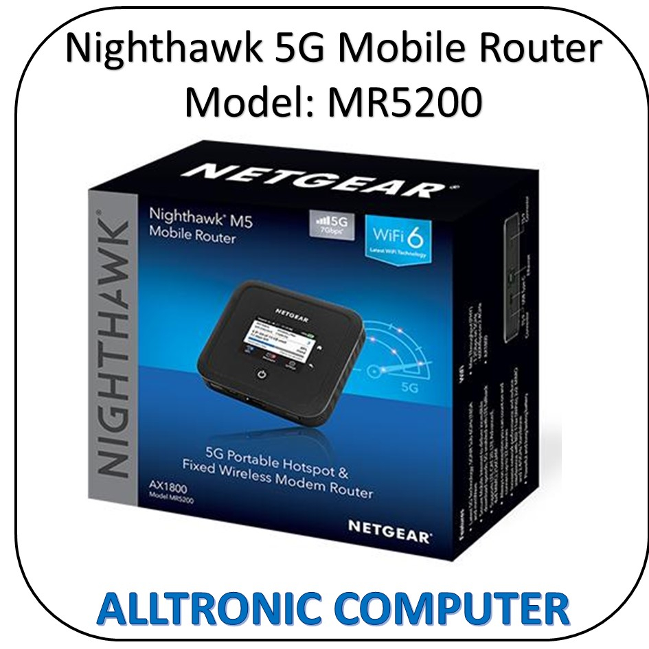 Netgear Nighthawk M5 Mobile Router With Wifi 6 Mr5200 Ultrafast 5g Connect Up To 32 Devices