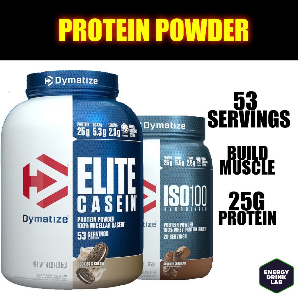 Dymatize ISO 100 100 Micellar Casein / Whey Protein Isolate, Protein