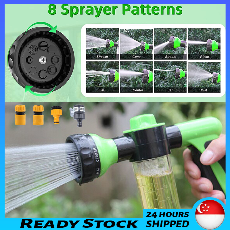 🇸🇬 [READY STOCK]Foam Car Wash Spray Bottle Spray Gun Water Jet Car ...