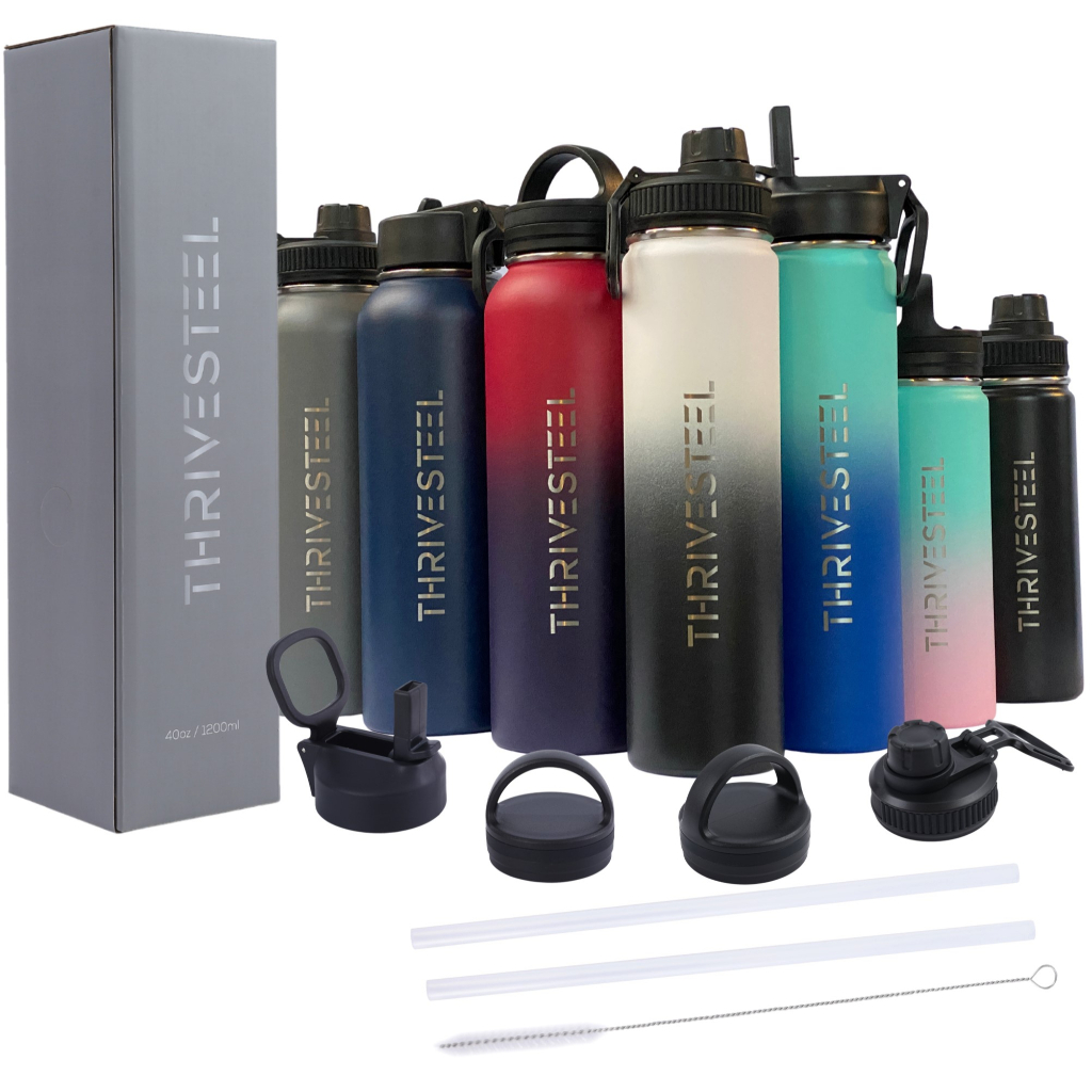 Thrivesteel Thermal Flask Vacuum Flask Thermos Tumbler Insulated Water