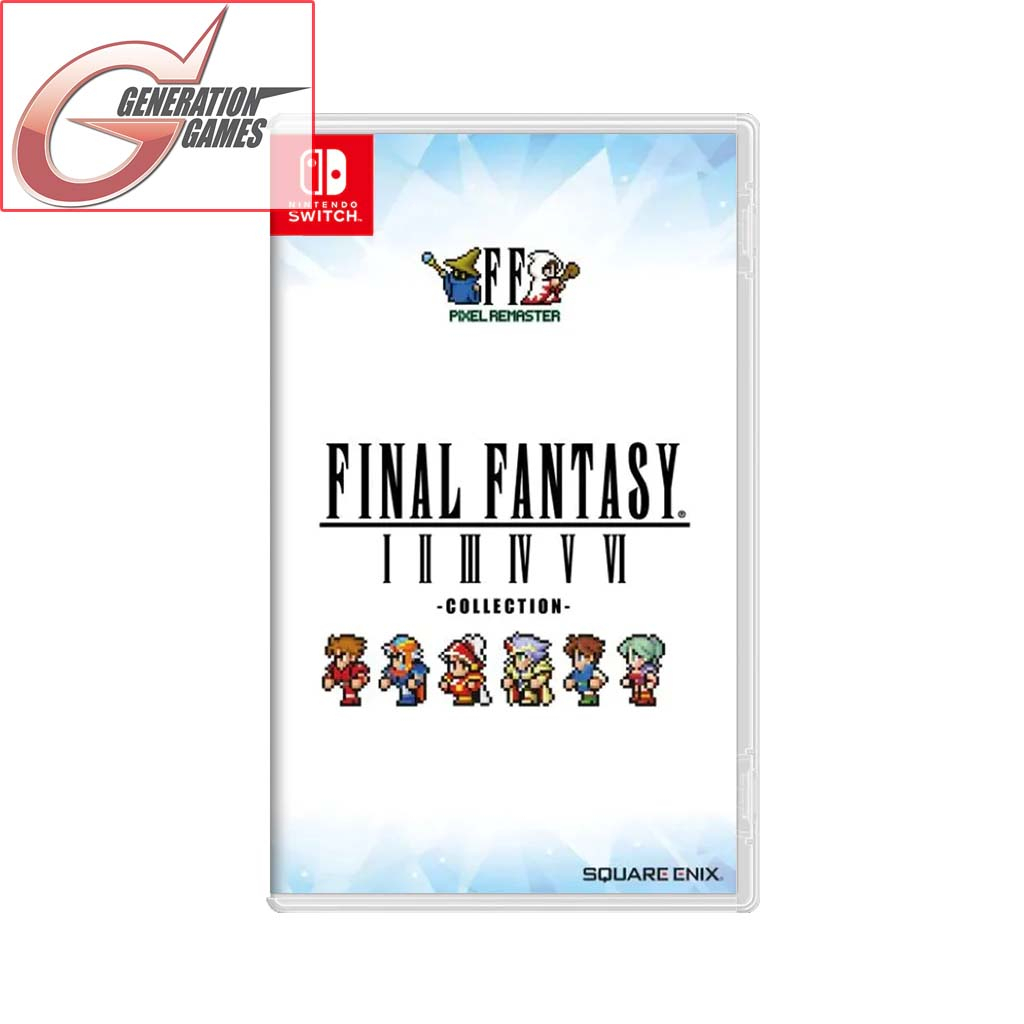 Nintendo Switch Final Fantasy I Vi Pixel Remaster Collection English