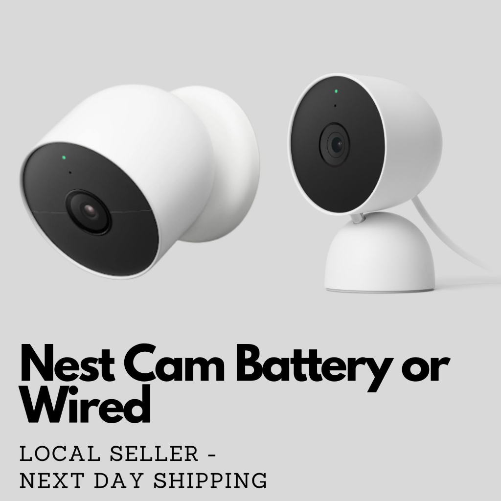 Google Nest Cam Indoor Outdoor Video Security WiFi IP Camera (Battery
