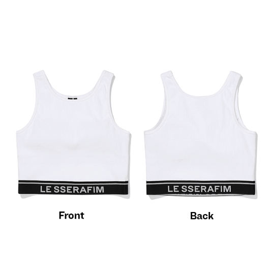 LE SSERAFIM ベーシックブラトップ