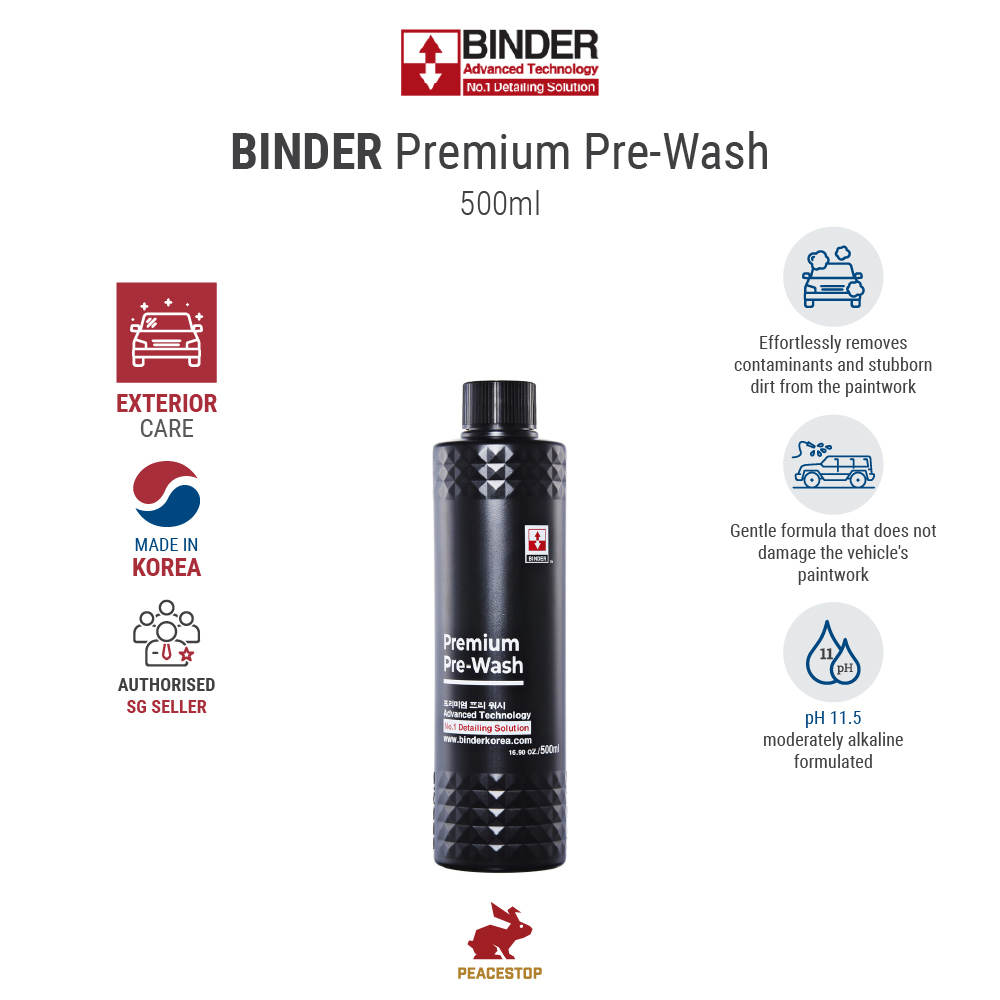 BINDER Korea Premium PreWash by Fireball Delicate Formula Pressure