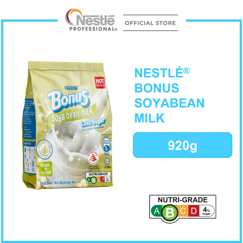 NESTLÉ® Bonus Soyabean Milk (Less Sugar) | Shopee Singapore