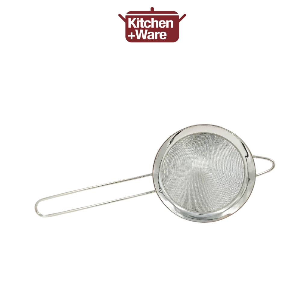 Edelstahl Sieb 8x8cm - Feines Teesieb Für Mehl & Pulver