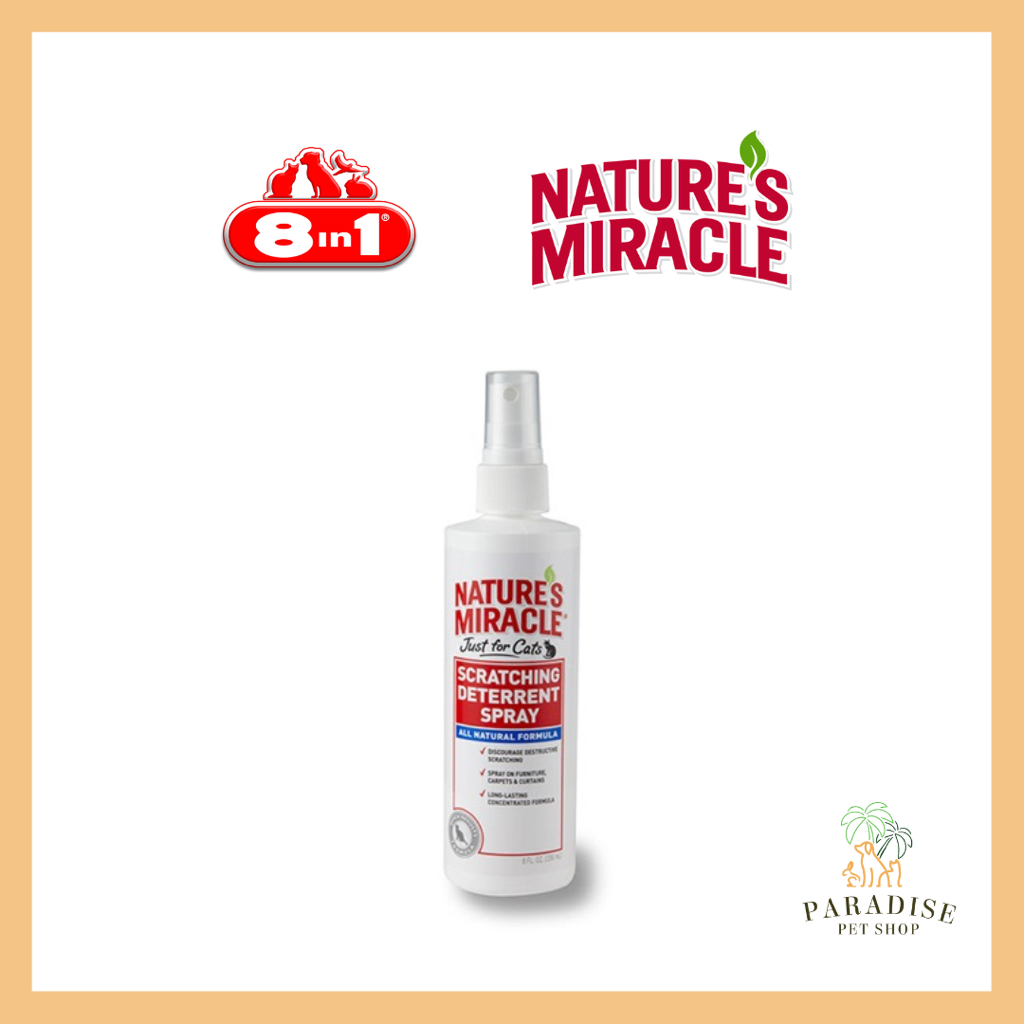 Nature's Miracle Scratching Deterrent Spray Just for Cats Shopee Singapore