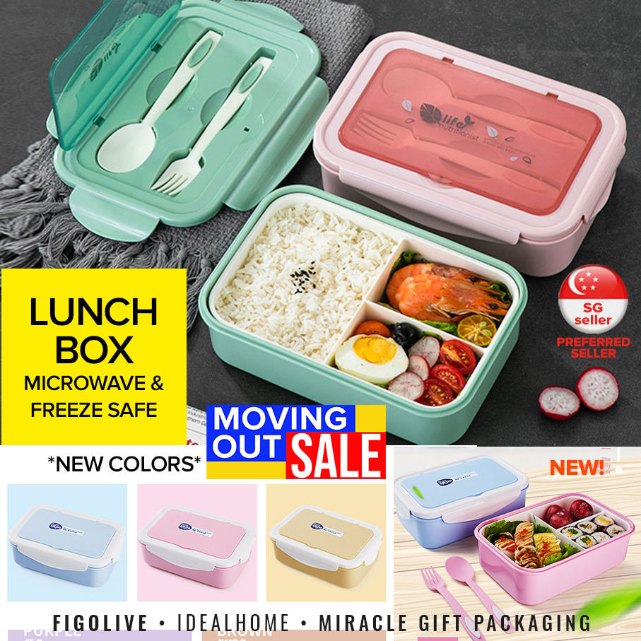 Bento Microwave & Freeze Safe lunch box for kids / Adults - PP5 1400 ML