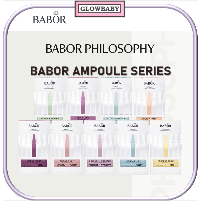 [Babor] Babor Ampoule Concentrates Series 2ml*7ea Vitamin / Hydrating