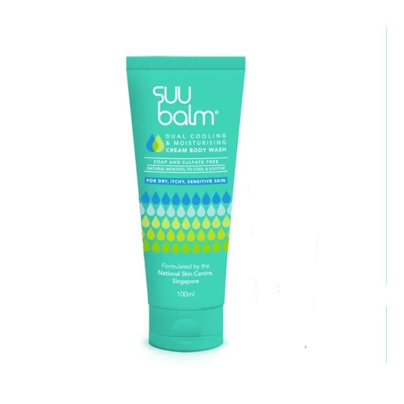 Suu Balm Cooling & Moisturising Cream Body Wash 100ml Shopee Singapore