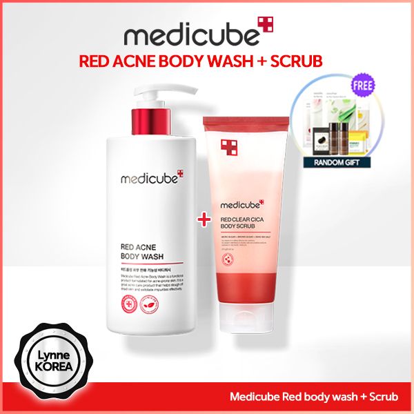 [1+1] Medicube Red Acne Body Wash 400g, Body Pads 2ea SET Shopee