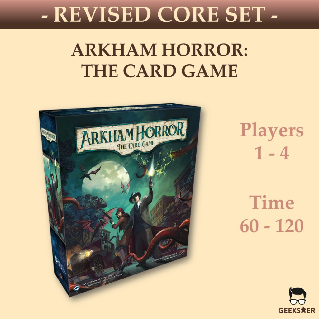 Arkham Horror The Card Game (Revised Core Set) Shopee Singapore