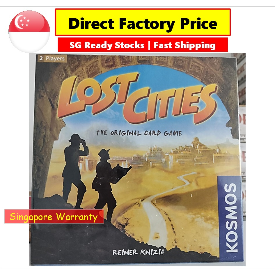 [SG Ready Stocks] Lost Cities Board Game / Card Game / 2Player / Ages