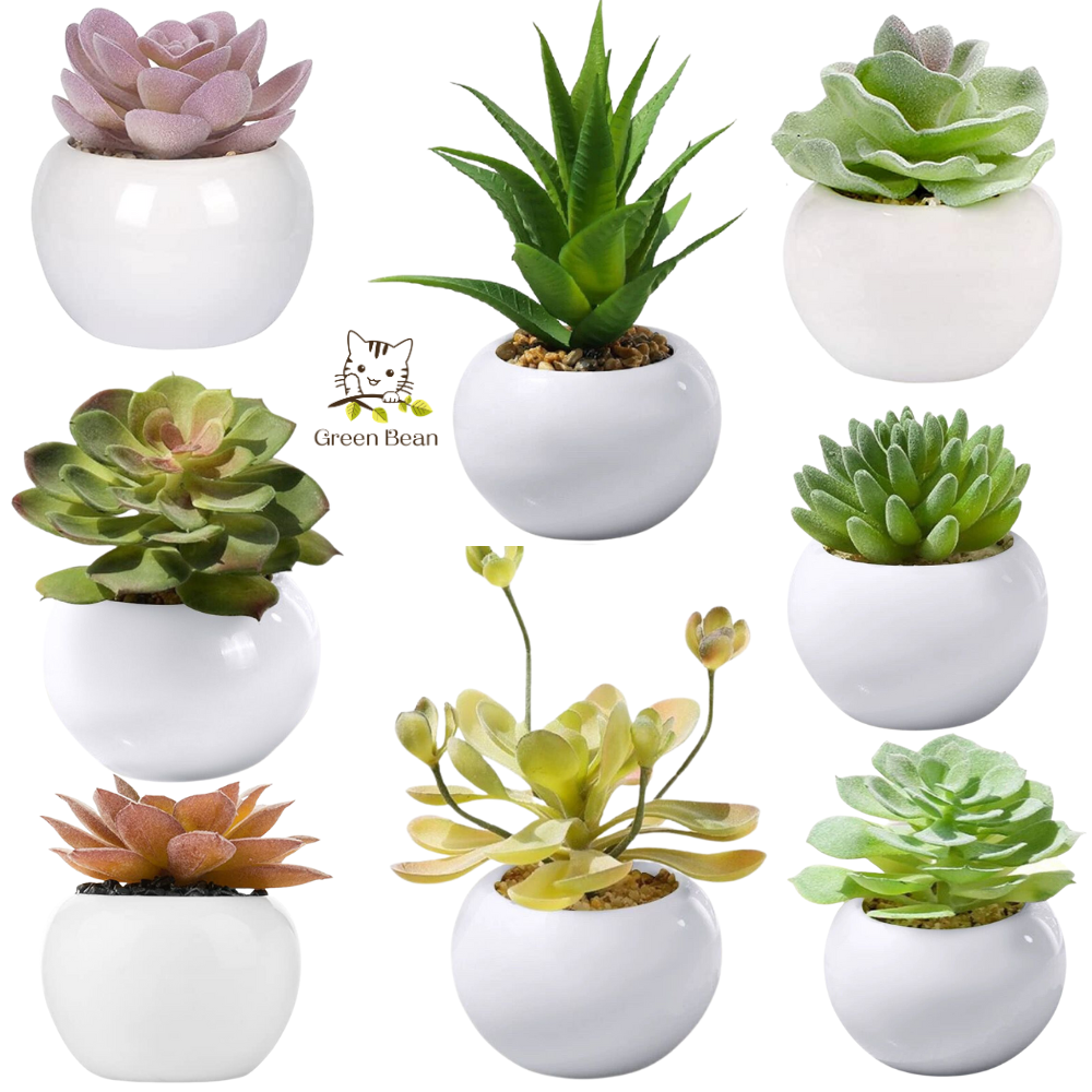 Artificial Mini Succulent Plants / Mini Artificial potted Plants ...