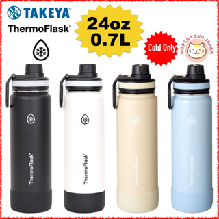 Takeya 24 oz. ThermoFlask Insulated Stainless Steel Water Bottle