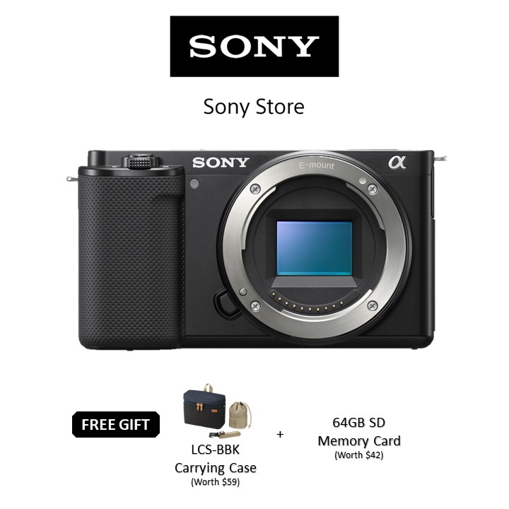 Sony Singapore ZVE10 / ZVE10 / ZV Interchangeablelens Vlog Camera