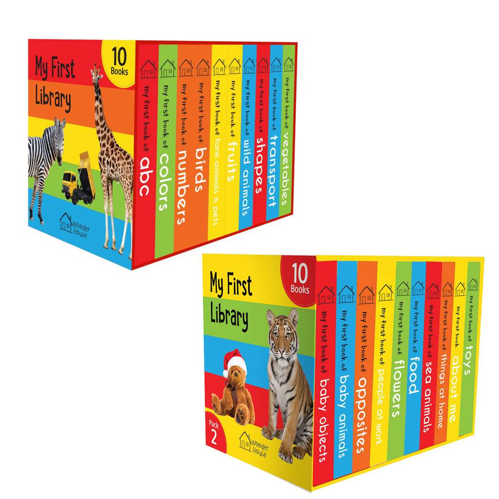 [SG] My First Library Box set of 10 Board Books Baby book set (2