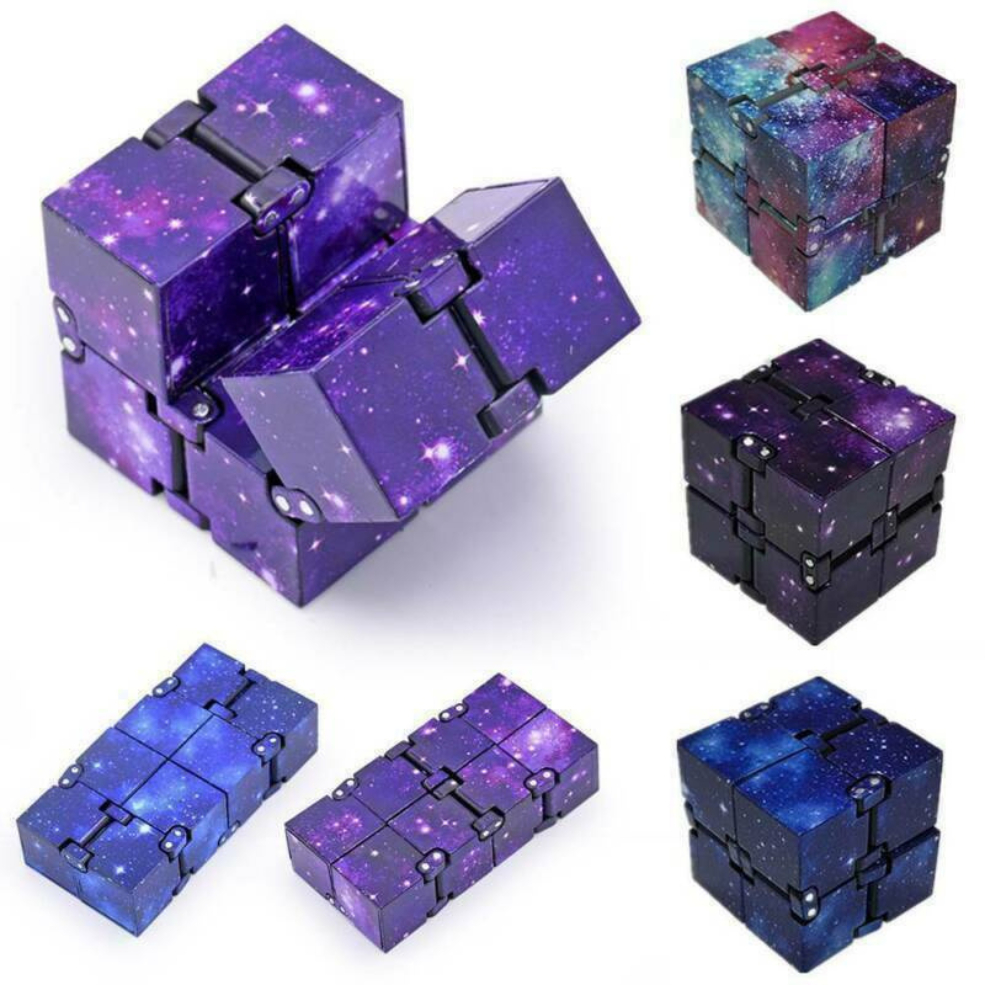 Sensory Infinity Cube Stress Fidget Funny Toys Game Autism Anxiety ...