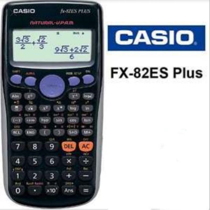 Casio scientific financial calculator Fx 82es plus fx82es plus bk