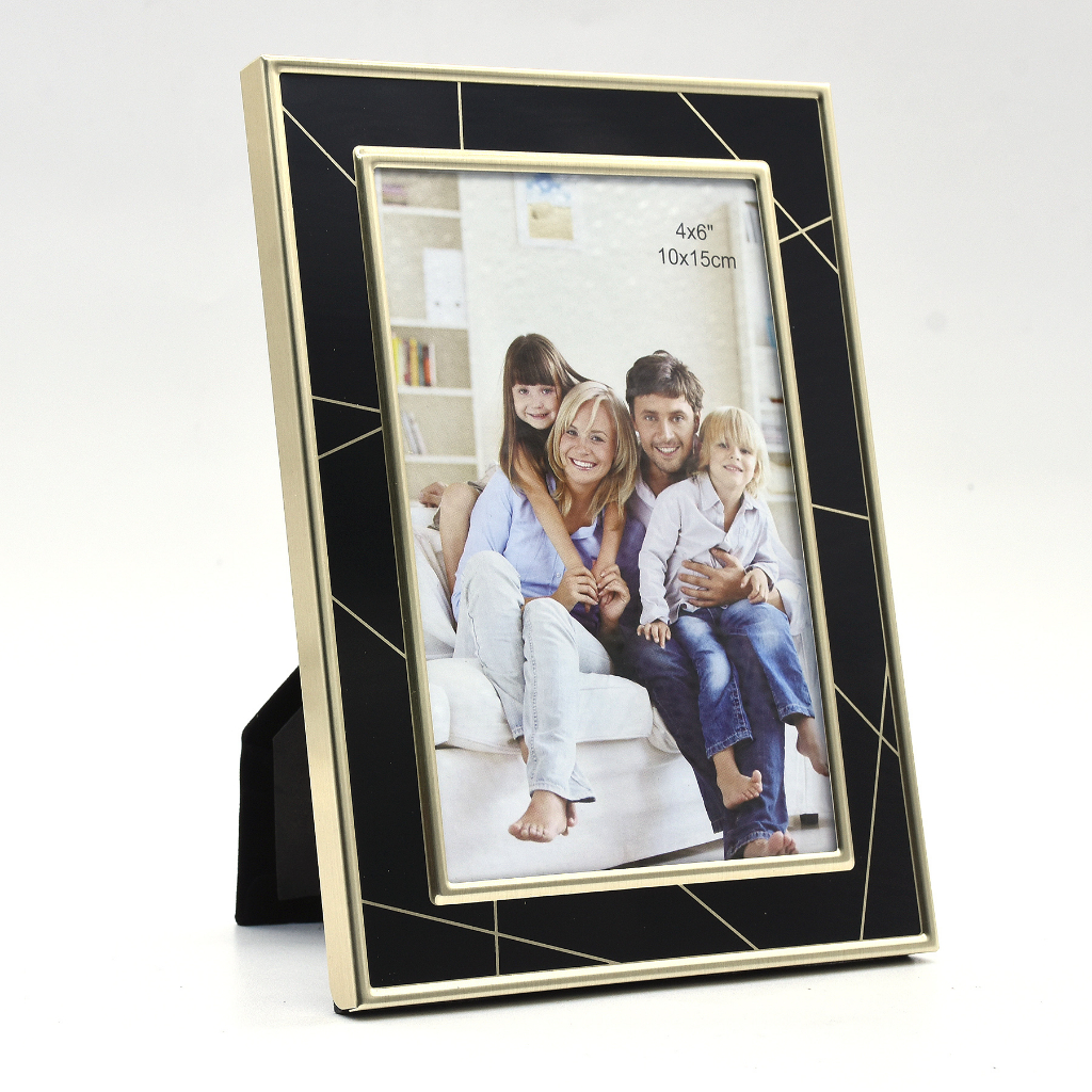 Black & Gold Aluminum Frame | Local Stock | 4R, 5R, 6R & 8R | Shopee ...