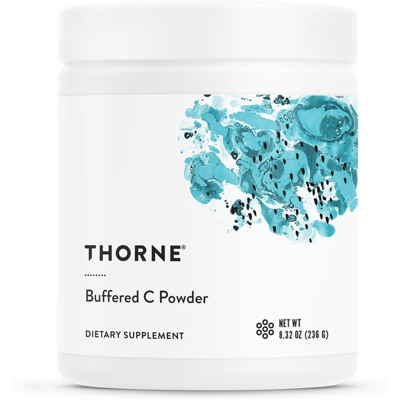 Thorne Buffered C Powder 8.32 Oz Vitamin C (Ascorbic Acid) with Calcium
