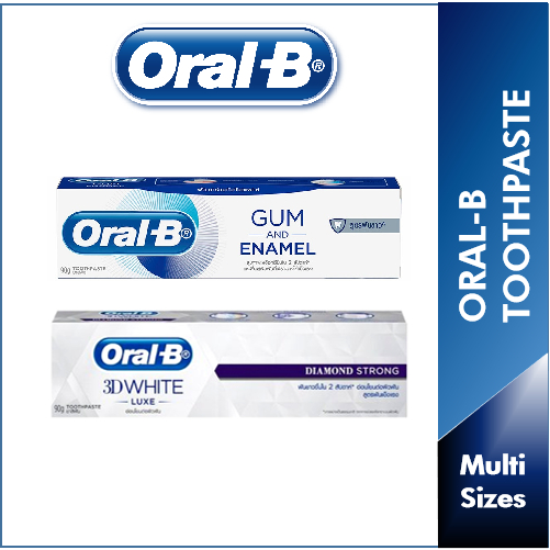 Oral B Gum & Enamel / 3d White Toothpaste, 90g-160g | Shopee Singapore