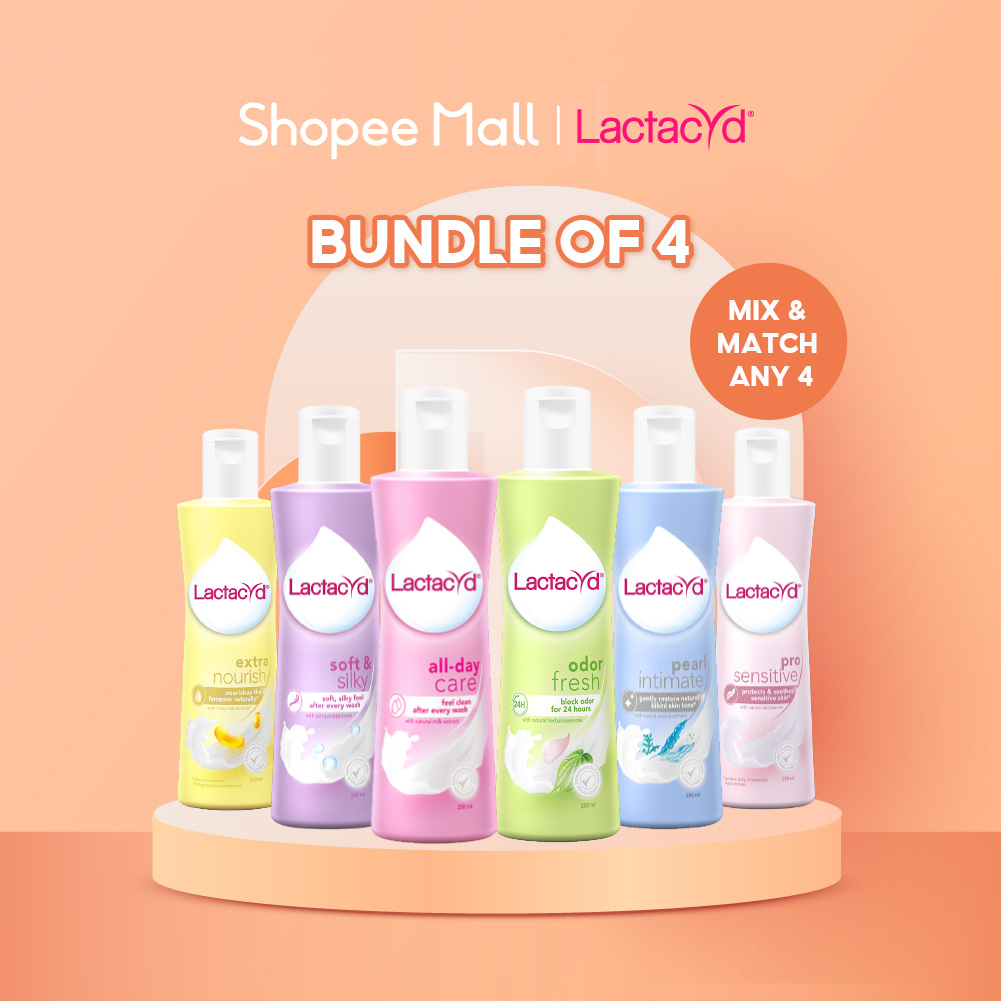 Shopee Exclusive Lactacyd Feminine Wash 250 ml [Mix & Match Min. 4