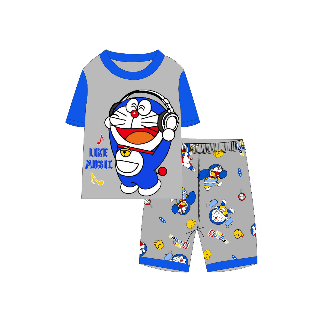 [SG SELLER] Ready stock ~ kids Cartoon Playset Pyjamas boys children PJ ...