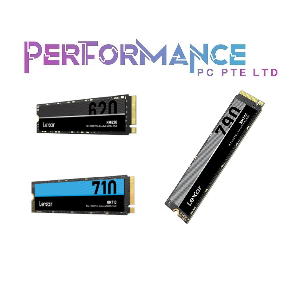 LEXAR NM620 GEN3 / NM710 GEN4 / NM790 GEN4 - M.2 NVMe v1.4 - Solid