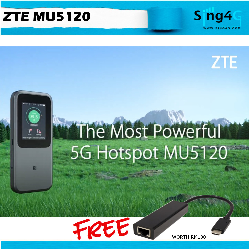 zte-mu5120-5g-mifi-portable-hotspot-5g-2-7gbps-64wifi-share-10000mah