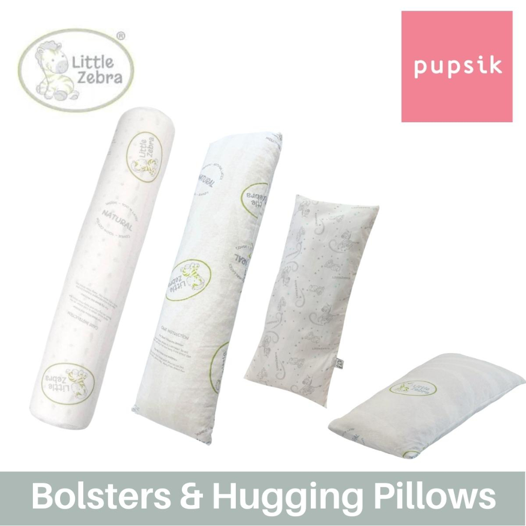 Little Zebra Latex Hugging Baby Bolster / Buddy Buckwheat Pillow / Case