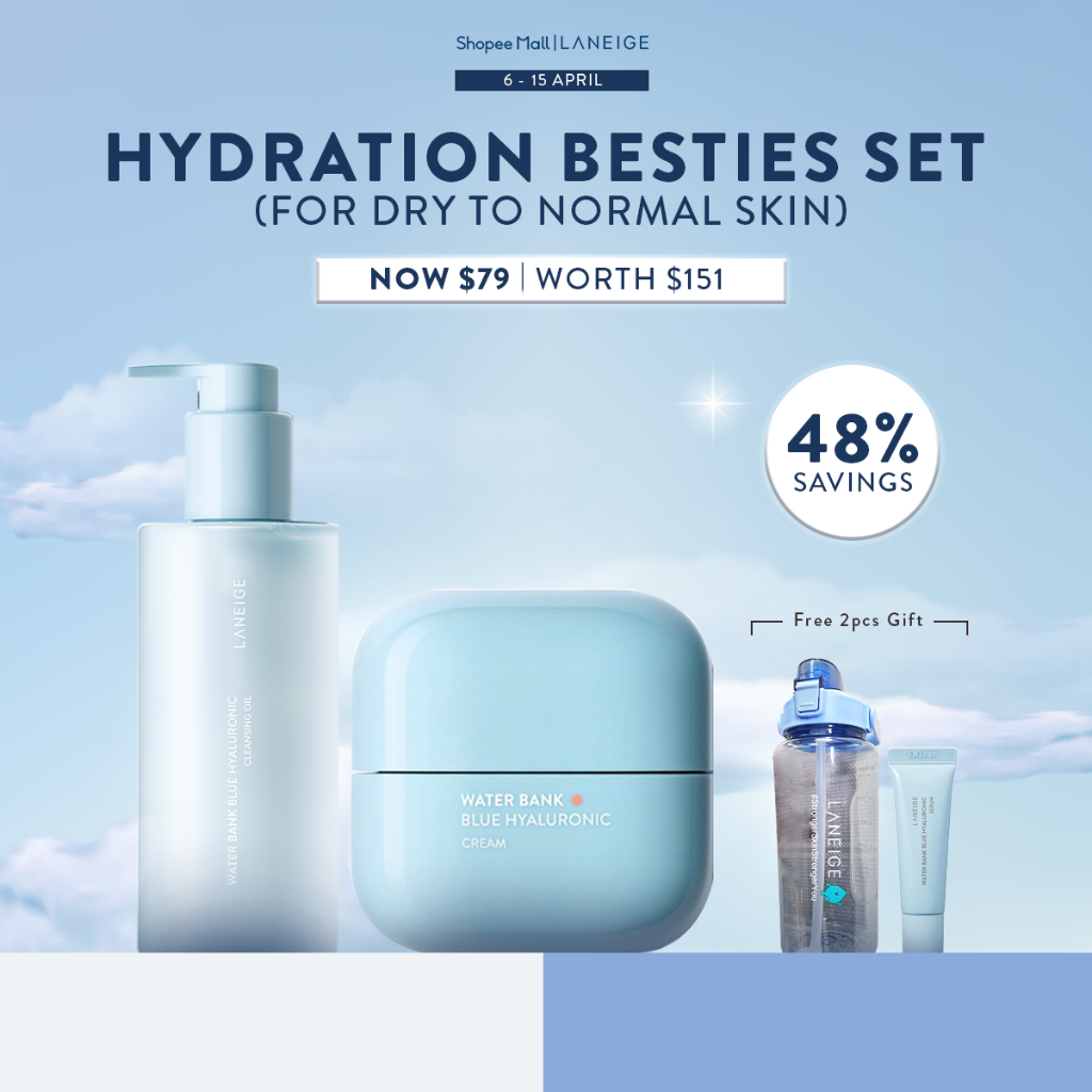 LANEIGE Hydration Besties Set (For Normal to Dry Skin) - Deeper ...