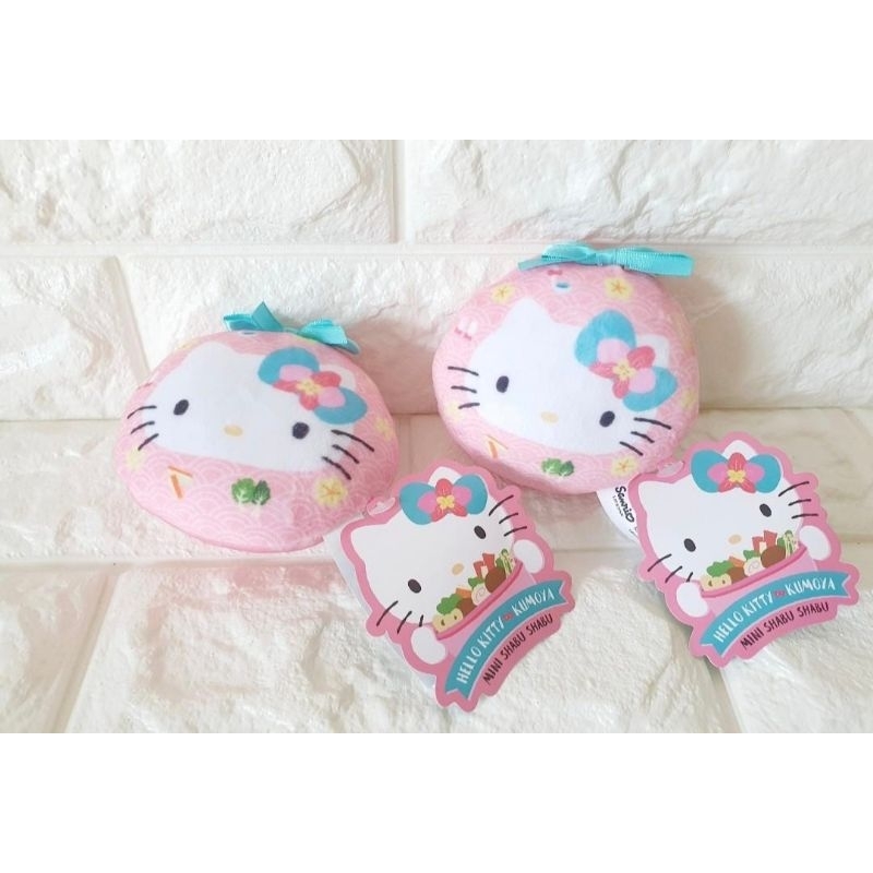 hello kitty plush keychain