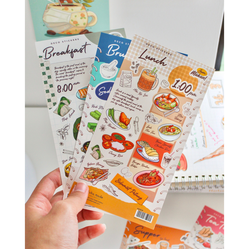 Loka Made JOM Makan Sticker | Shopee Singapore