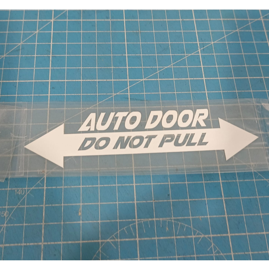 [SG SHOP SELLER] Automatic Door Sticker Car Auto Door Sticker Car Decal ...