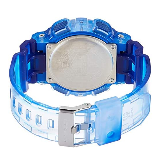 Time Cruze] G-Shock GAX-100 G-Lide Transparent Jelly Blue Tide