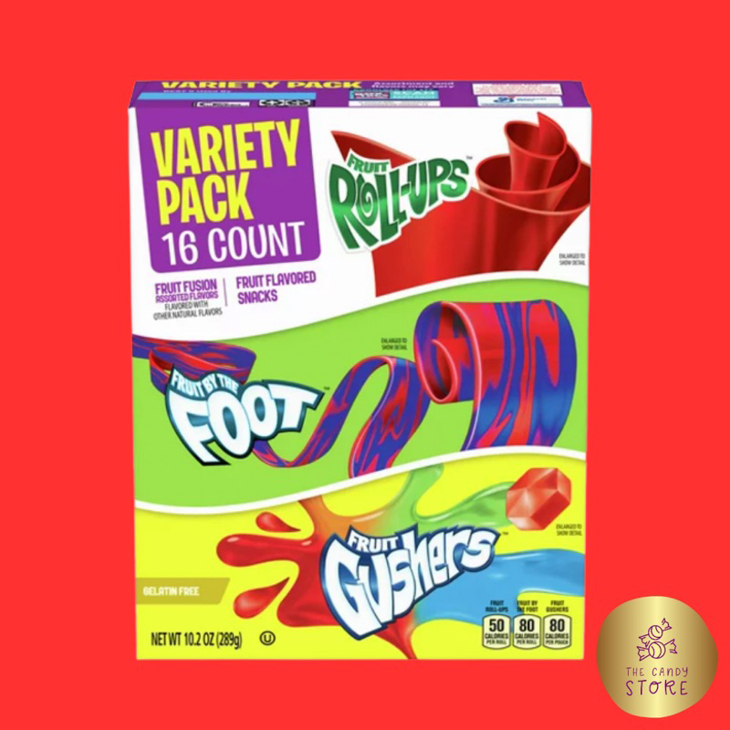 Fruit RollUps / Gushers / Fruit by the foot Halal Vegan Gluten