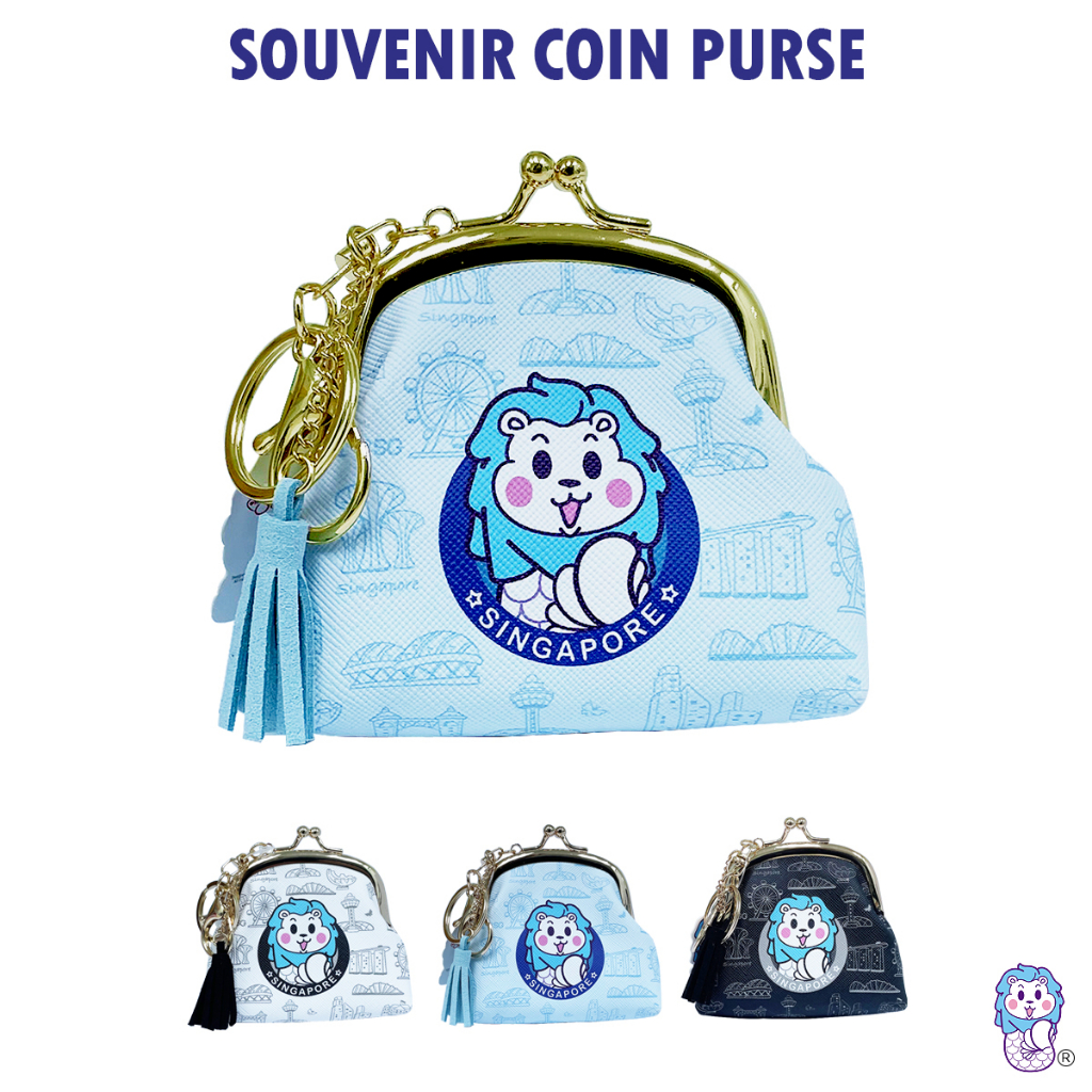 [SG Ready Stock] Coin Purse*Singapore Souvenir Shopee Singapore