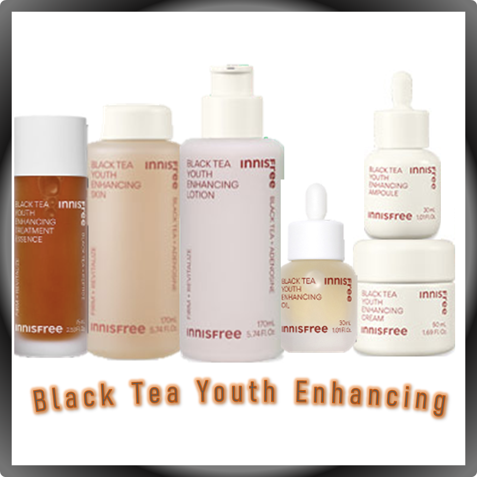 innisfree Black Tea Youth Enhancing (Skin, Lotion, Treatment Essence