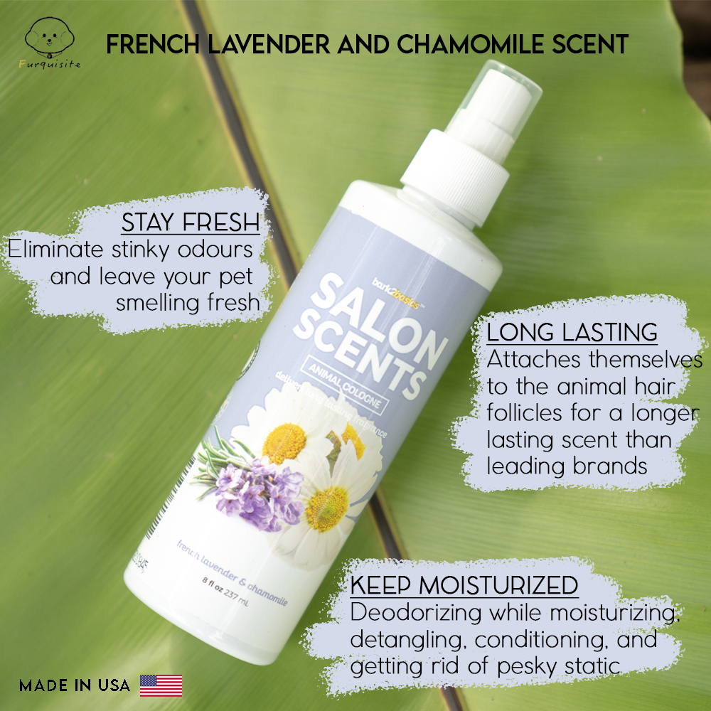 [SG Seller] Dog mist Lavender & Chamomile Dog Spray, Bark2Basics