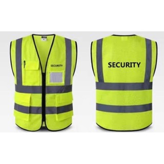 Yellow Security Vest 2024