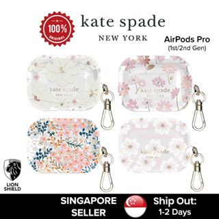 Kate Spade Spade Flower Print Airpod Pro Case - Black
