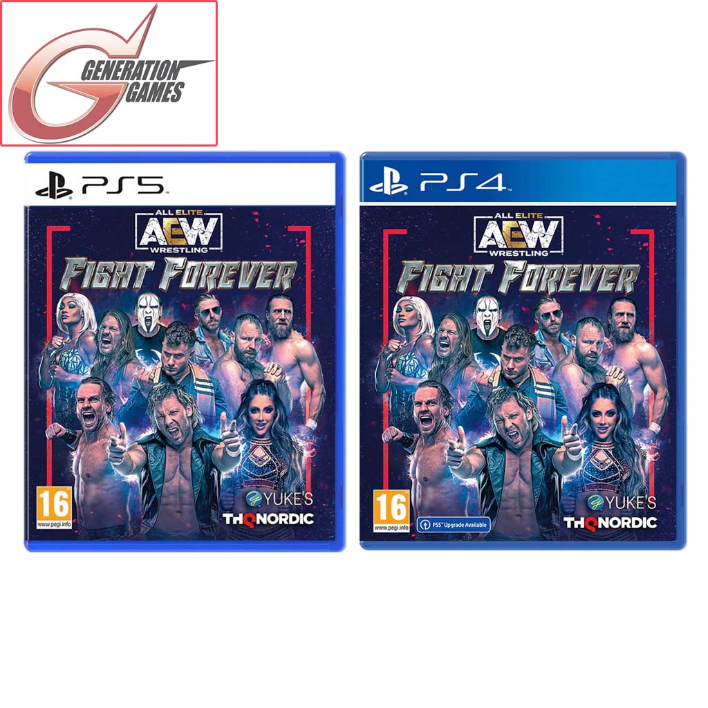 PS5/PS4 AEW Fight Forever (English) | Shopee Singapore