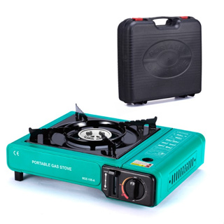 Naturehike Mini Cassette Stove,with electronic lighter and self-adjusting  firepower,Cooker Portable Magnetic Tank 2KW Butane Gas Stove for Camping,  Picnic and car travel 