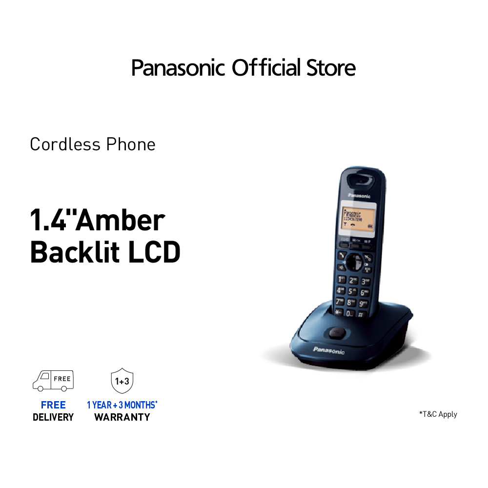 Panasonic Dect Cordless Phone KXTG2511CX Shopee Singapore