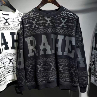 Japanese Style Men's unisex pullover Long Sleeve Sweatshirt oversided Shirt Casual Men's Clothing