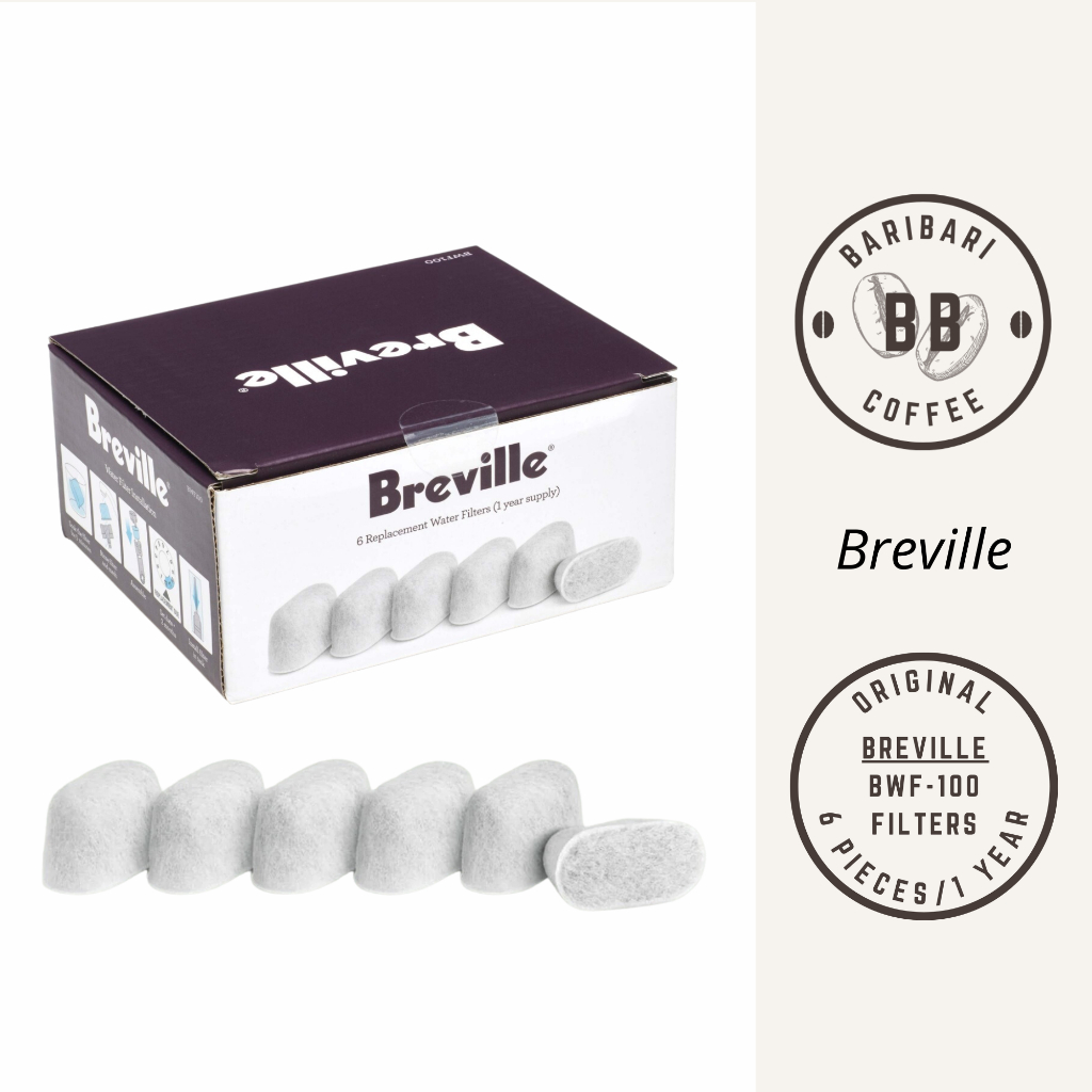 Breville BWF 100 Original Charcoal Water Filters BWF100 Maintenance Pack Shopee Singapore