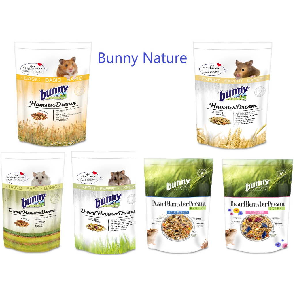 Bunny Nature Hamster Dream Basic/Expert/Hair/Vegetable/Expert3.2kg ... - Dwarf Hamster Breeder Industry Standards Expert