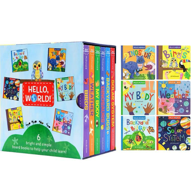 Amazon.co.jp: Hello、World！シリーズ 幼児 知識 ボードブック